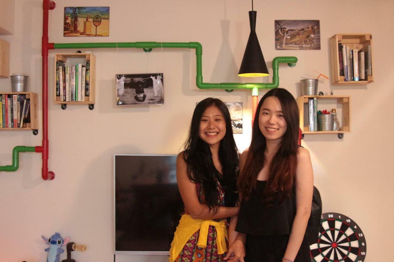 Loft18 Hostel Tainan Bagian luar foto
